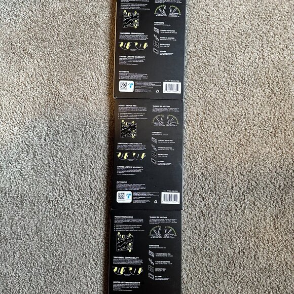 Geometrical Pocket Tripod ProV2  Lot of 3 - Picture 4 of 7